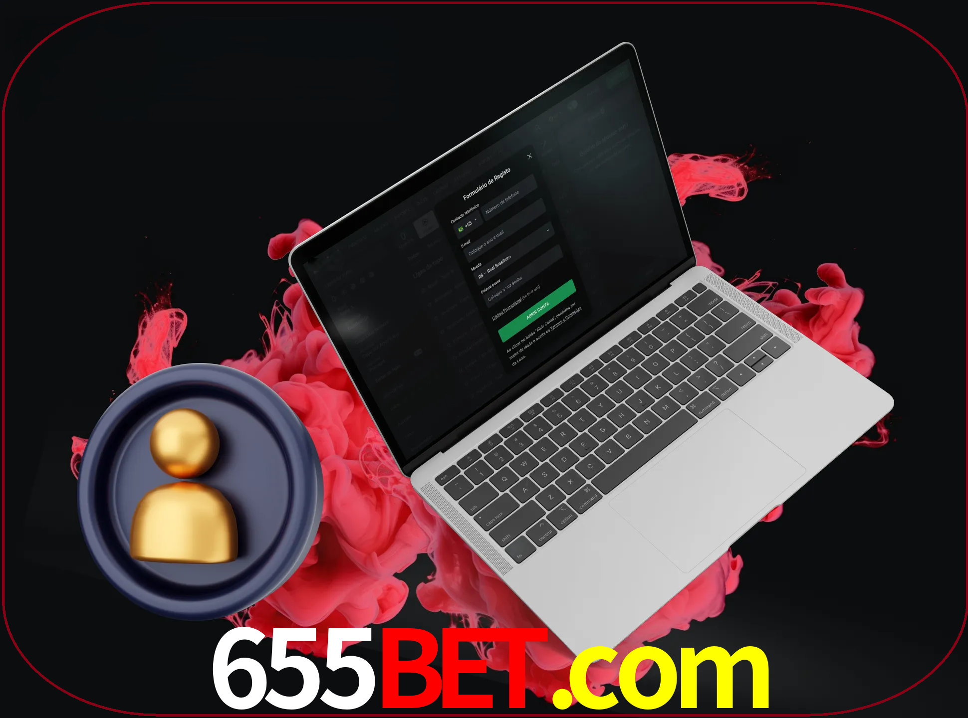 No cabeçalho do site 655bet, clique no botão que o levará a um formulário especial onde terá de introduzir as suas informações actuais.