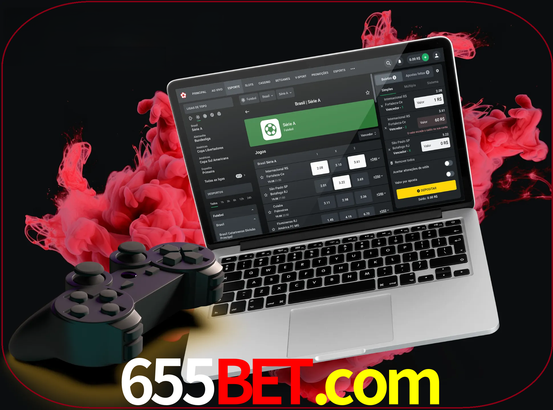 Visite a secção especial de jogos de vídeo em 655bet para descobrir em que jogos pode apostar e ganhar muito dinheiro.